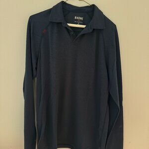 RHONE Polo Long Sleeve Size S